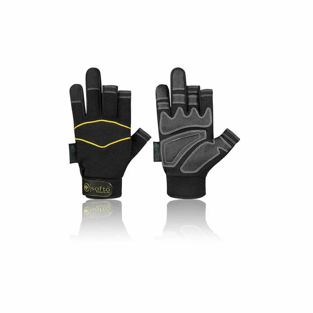 mens fingerless gloves saftabee uk