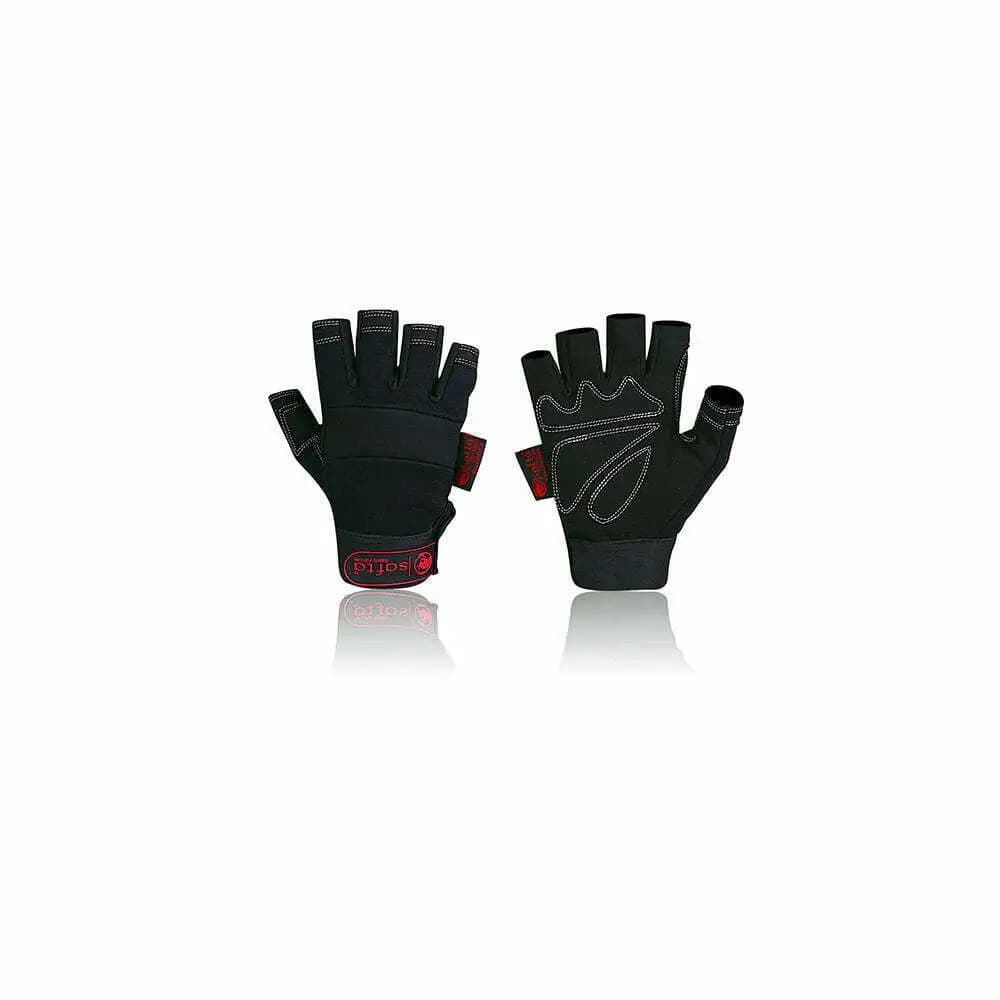 fingerless work gloves
